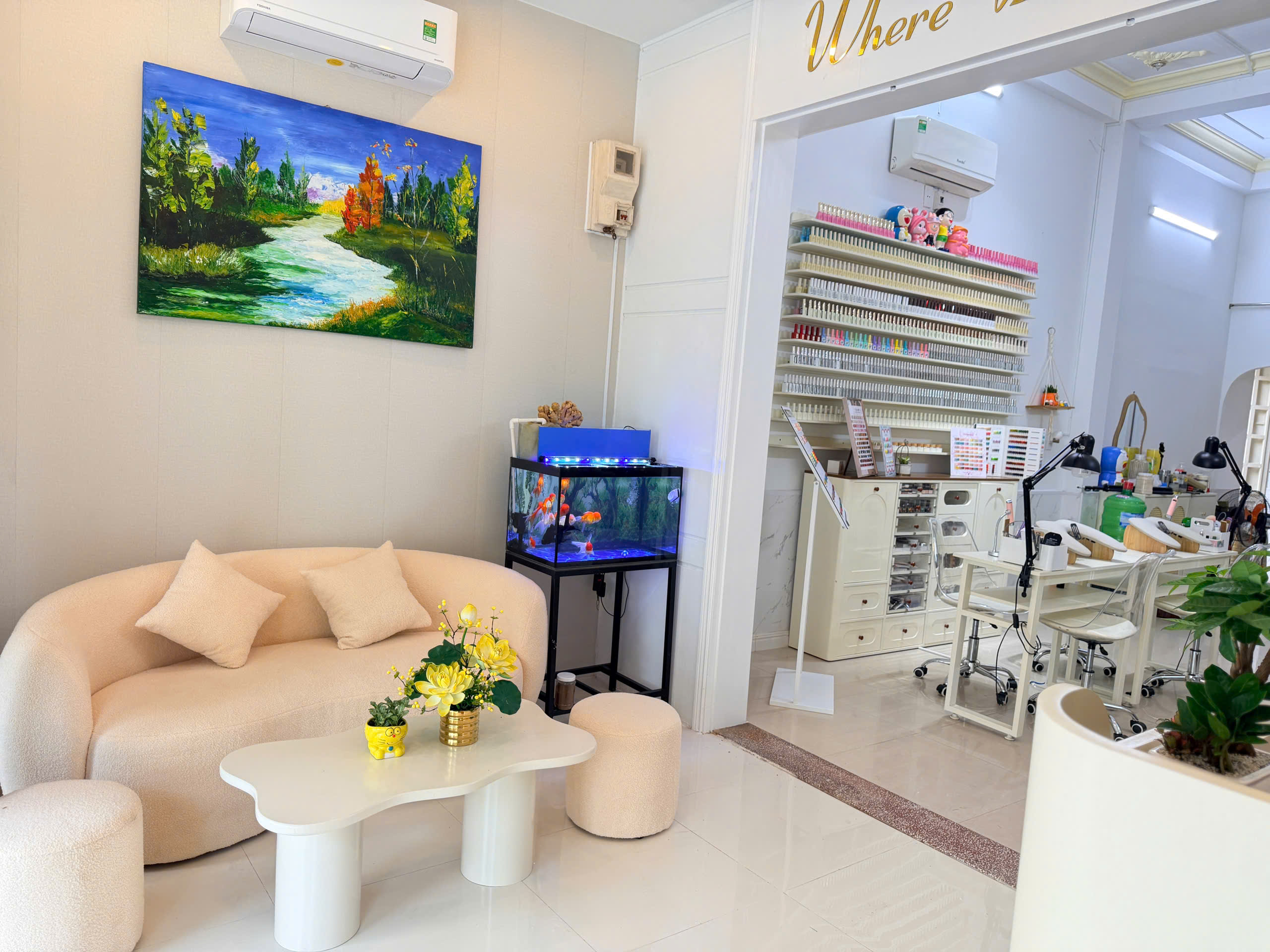 Phòng massage thư giãn