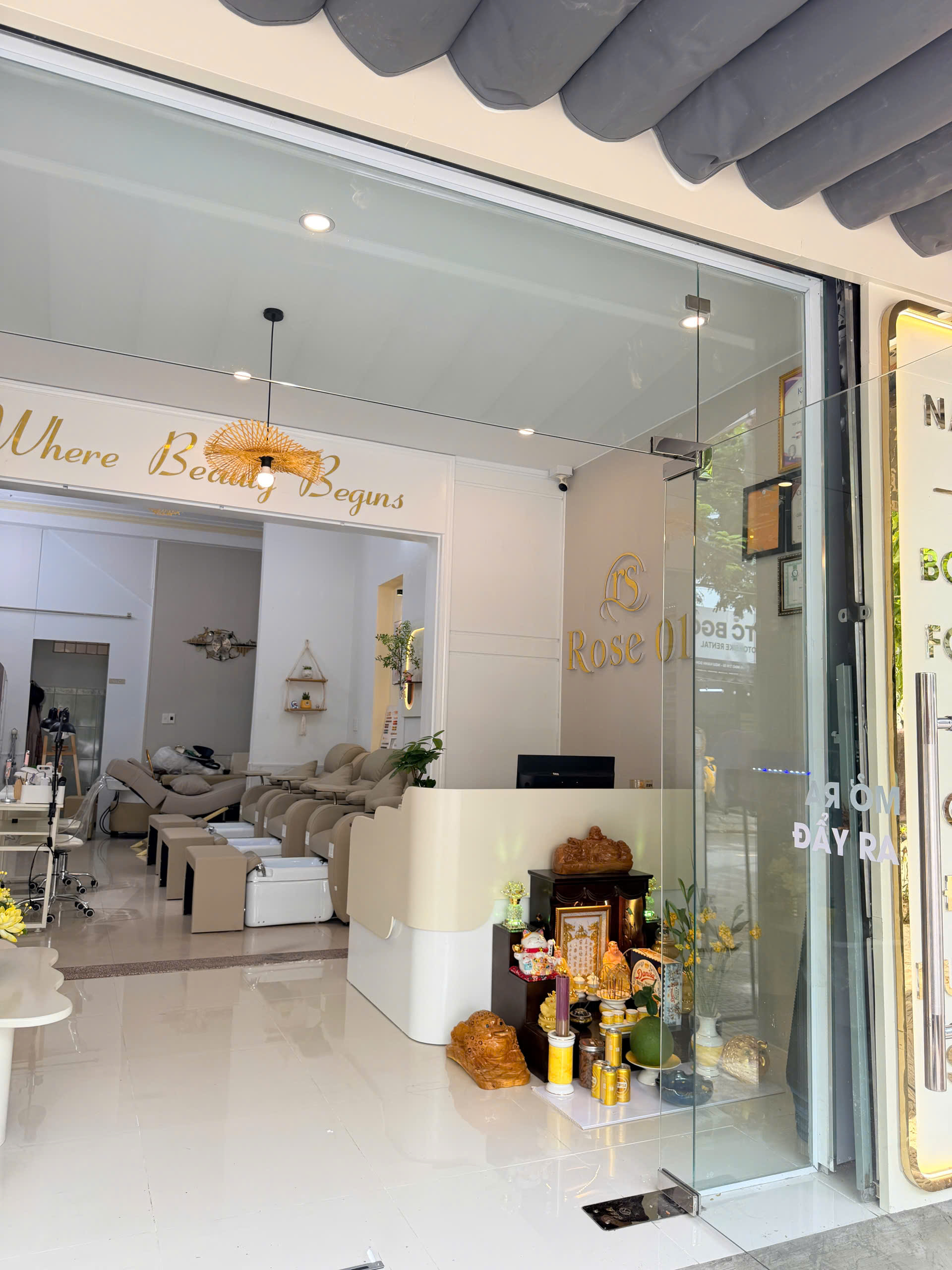 Khu vực làm nail